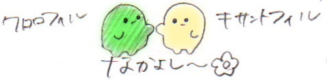 �N�����t�B���ƃL�T���g�t�B��